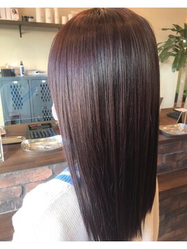 ウーヴリール 総社店(ouvrir) 艶感ピンクベージュ