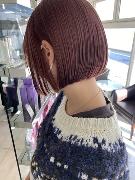 シエル バイ ケンジ 登戸 生田(CIEL by KENJE) 【ブリーチあり】ピンクブラウン