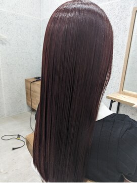 アオ 甲府本店(AO) 《AO hair》ワインレッドカラー