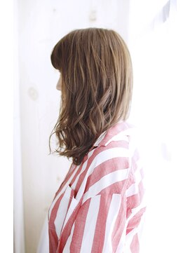 シュシュット(chouchoute) 韓国ボブレイヤーロンググレーベージュ黒髪質改善前髪パーマ/217