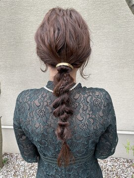 イーストハムネオ(EAST HAM NEO) ねじねじ編みおろし/編みおろしアレンジ/波巻きアレンジ