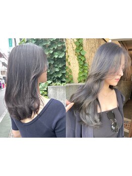 表参道★【Cut+デジタルパーマ+Tr\16000】顔周りのデザインで小顔効果◎上品さもある大人可愛いが叶う☆