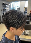前下がりマッシュ×ソフトツイスパ