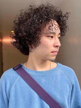 ナループロアオハナ(Nalu pu loa ohana) ボリュームカールパーマアフロハードパーマくるくるパーマ