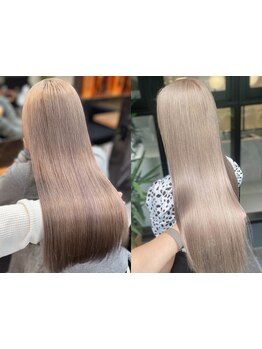 大宮駅東口3分☆ハイトーンもつるんっとなめらかな美髪に仕上がる『キャビアトリートメント』が大好評◎