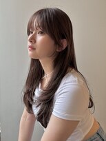 ビュートリアム ギンザ(BEAUTRIUM)&nbsp;低めレイヤーカット/顔周りレイヤー/透明感カラー