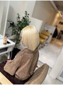 ハイトーンブロンドカラー/ハイトーンリタッチ