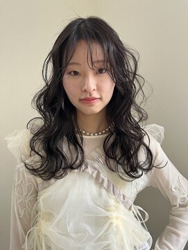 スニュウ(snuw) パーマ風コテ巻き/韓国ヘア