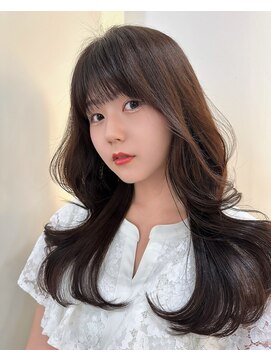 サロンドミルク 新百合ヶ丘店(salon de MiLK) ミルクティーベージュグレージュイルミナカラー韓国新百合ヶ丘