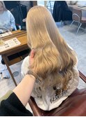 Rasca◇シアーベージュ ホワイトベージュ ダブルカラー