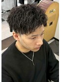 くせ毛風パーマ