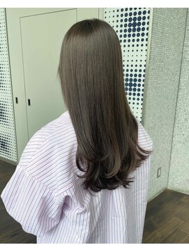 ザック ヴィ(ZACC  vie) 巻ける縮毛矯正/髪質改善ストレート/グレージュ/レイヤーカット