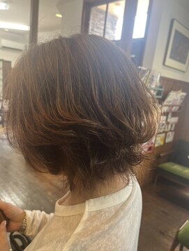 ニコ (Hair Salon Nico) ショートヘア_やわらかブラウン