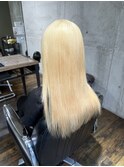 ブリーチ 10代 20代 ハイトーン 抜きっぱなしブロンド ブロンド