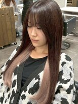 アフィナー(Afinar)&nbsp;【横浜/横浜駅】艶髪×顔まわりレイヤーで小顔見せ/エクステ