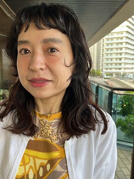 フィルム(FiLMs) ミディアムレイヤー/柔らかウェーブ/大人可愛い/レイヤー