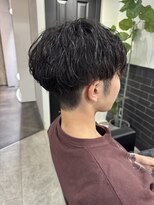 デューヘアー(due hair) MEN'S HAIR ゆるめ波巻きパーマ