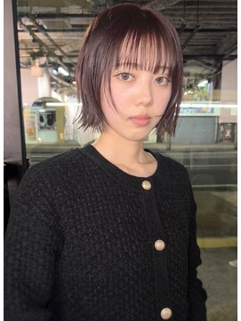 リテ(rite) 暖色カラー×フェイスレイヤーボブ