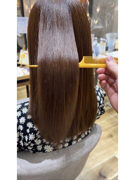 フィゼル あべのルシアス店(Aujua fizelle) 酸性ストレート