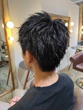 ビハインドザカーテン(BEHIND THE CURTAIN) スパイキーショート×メンズヘア×メンズか