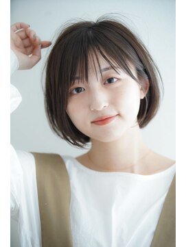 レム 長町店(L.E.M) 小顔効果◎透け感ナチュラルボブ