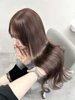 ベレーザ 渋谷(BELEZA)&nbsp;16988ココアブラウンオリーブカラーミルクティーレイヤーカット