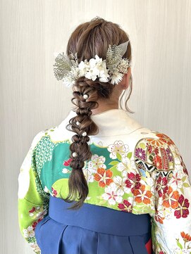 卒業式　ヘアセット＆袴着付　［所沢］