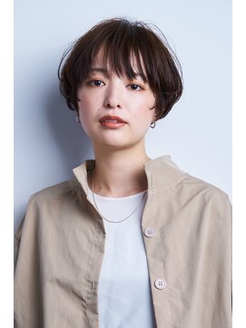 大人ゆるふわマッシュショート☆20代30代40代50代