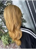 ハイトーンカラー×ブロンドカラー