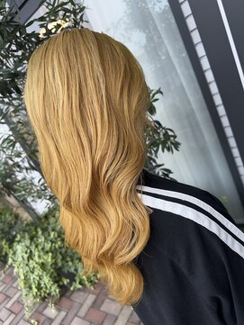 アース 新庄店(EARTH) ハイトーンカラー×ブロンドカラー