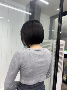 ヘアースマイルクー(HAIR SMILE COEUR) 【COEUR/YUI】タンバリンボブ ブラック ♪