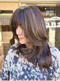  上品ツヤの白髪ぼかしレイヤー