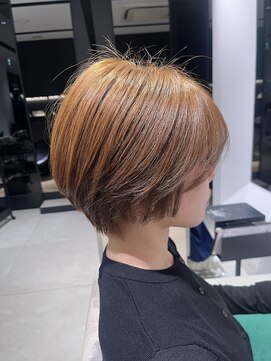 ステアケース ギンザセブン(stair:case ginza7) 大人可愛い丸みショートボブ