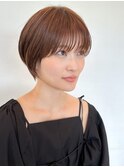 ショートヘア/ショートカット/ショートボブ/30代40代50代/表参道