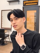 ディア 大宮店(DIA) センターパートテーパーフェード大宮シースルーマッシュ