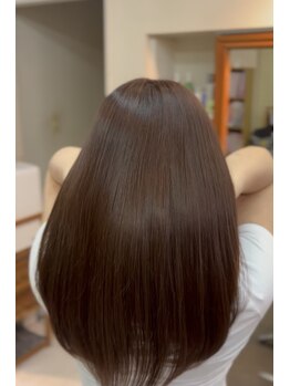 ヴィサージュ(VISAGE)の写真/【犬山駅2分】まっすぐすぎない自然な仕上がりは満足度が高く高評価◎毎朝のお手入れも楽になる♪