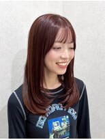 レンテ 千葉(LENTE)&nbsp;韓国レイヤーカット顔まわり小顔カット髪質改善透明感カラー艶髪