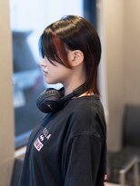 アンナ 広瀬通店(Anna) インナーカラー/ブリーチ/デザインカラー/オレンジ/ウルフ/仙台