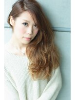 ヘアサロンエム 大宮東口(HAIR SALON M) ゆるふわウザバンググラデーション!