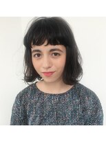 ロビン アンド ダルク(robin&darc) 【robin】【代官山】くせ毛風フラッフィボブ ショートバング