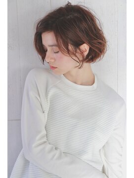 アスター(astar) 【Astar】冬のセンターパートナチュラルボブ 小顔