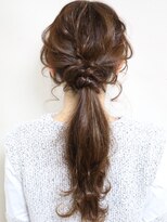 アフラワーヘア(a FLower HAIR) ふんわり☆ポニーテール