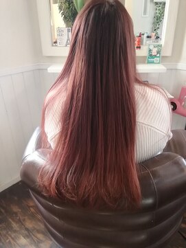 ヘアメイクアンドスパ エステ カエル(Hair make&SPA Kaeru) ☆2色ピンクカラー/グラデーションピンク♪(*^^*)綺麗