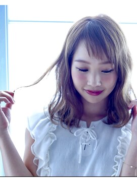 ペスカ 清田店(pesca) 周りと差 トレンド ウェーブロブスタイル♪×PESCA