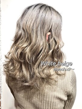 セシルヘアー(CECIL hair) CECIL 下北沢　トリプルカラー×ホワイトベージュ韓国