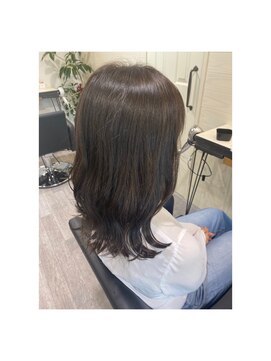 アンプヘアー 二条店(unpeu hair) イルミナカラー　暗髪