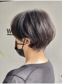 ナチュラルグレージュ/くびれショート