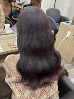 カーフリヘア ウル 千葉店(Kahuli hair Ulu) 大人可愛い10代20代イメチェンチェリーブラウンモード