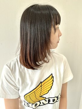 フォーク FOLK 【FOLK】カットで透明感☆似合わせ顔まわりレイヤー内巻きロング