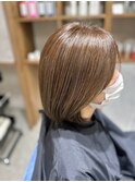 【Hitomi】明るい白髪ぼかしカラー♪大人の艶感